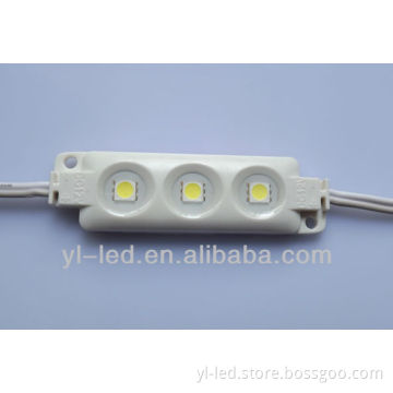 Waterproof 3 leds 5050 injection led module IP67
